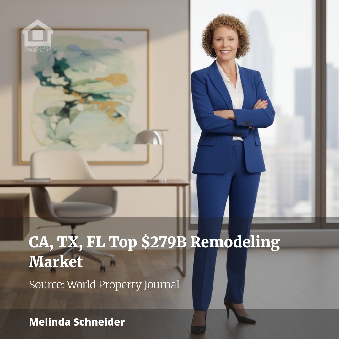 California, Texas and Florida Lead $279 Billion U.S. Remodeling Market in 2026